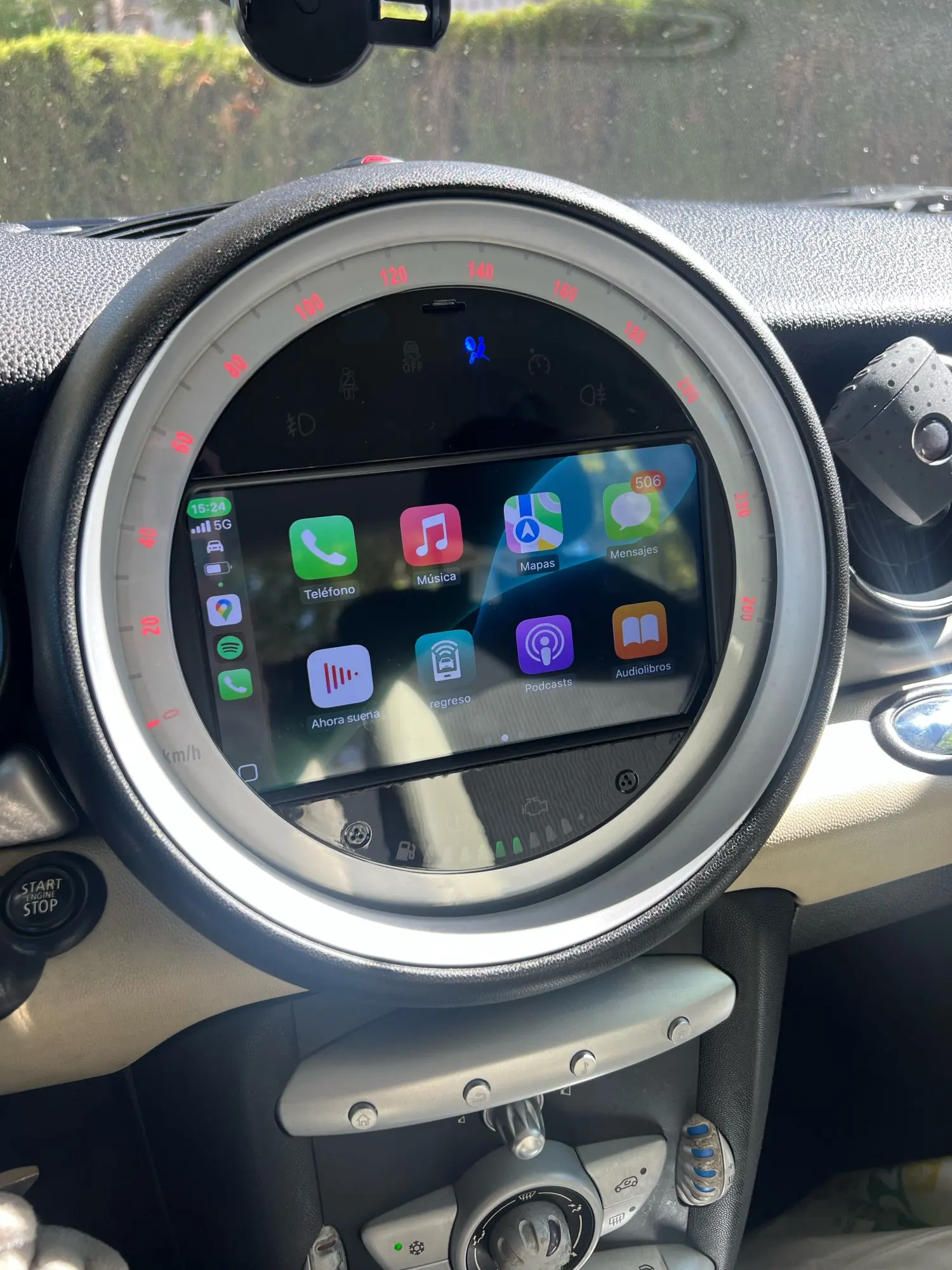 CHSTEK Car Radio Android 13 Carplay For BMW Mini Cooper R55 R56 R57 R58 R60 S Clubvan Clubman Coupe 2006-2015 GPS BT WIFI 4G DSP