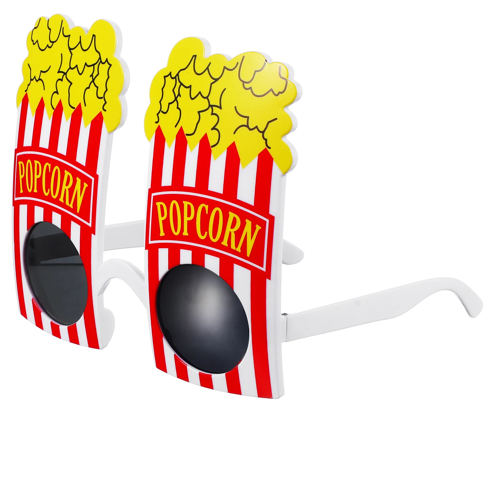 

1pc Popcorn Glasses Party Eyewear Novelty Fun Decorative Eyewear For Cosplay Masquerade Festival Costume Accessory