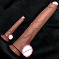 Realistic 5 Sizes Big Dildo Silicone Suction Cup Huge Penis Couples Masturbation Soft Cock Woman Man Anal Adult Sex Toy - Image 4