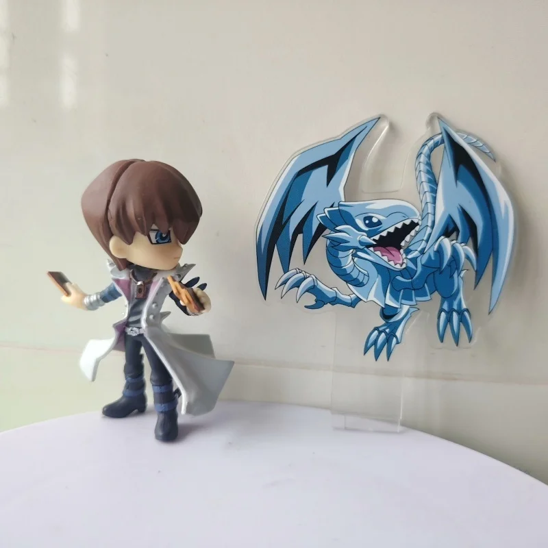 Hot Origina Re-Ment Blind Box Yu-Gi-Oh! Kolekcja figurek Duel Monsters, 6 sztuk, pełny zestaw, anime, kolekcjonerskie mini figurki, zabawki, prezent