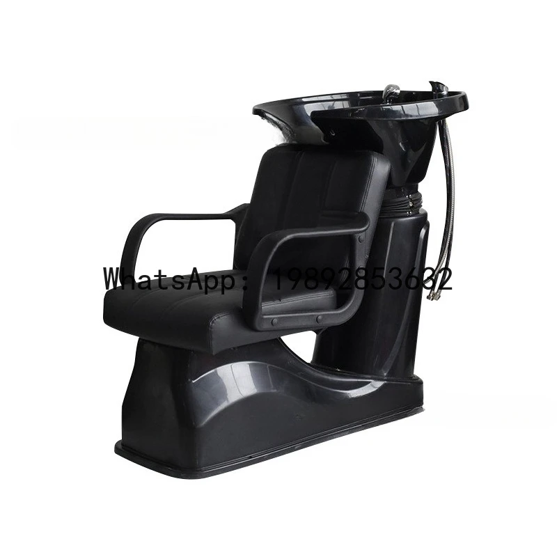 CC 01-Sitting Shampoo Bed Barber Shop Acrylic Hair Flushing Bed