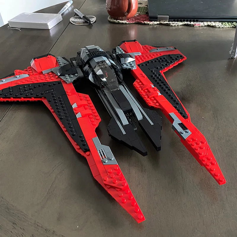 Filmes Clássicos Space Fighter Building Blocks Kit, Gauntlet de Darth Maul, TIE Guard, Starfighter Modelo, DIY Brinquedos para Crianças Presente, MOC-32053