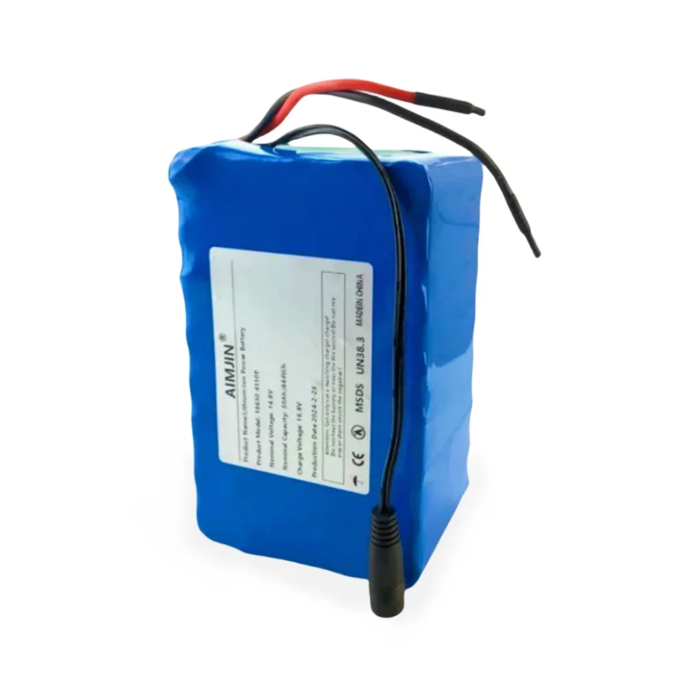 4 s10p 14.8V 30Ah 444Wh 18650 batteria ricaricabile agli ioni di litio con BMS per Inverter Smart Robot attrezzatura ad alta potenza ecc