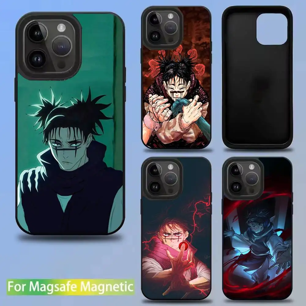 

Choso J-Jujutsu K-Kaisen Phone Case For iPhone 16,15,14,13,12,11,Pro,Max,Plus,Mini,SE New Magsafe Magnetic Wireless Charging