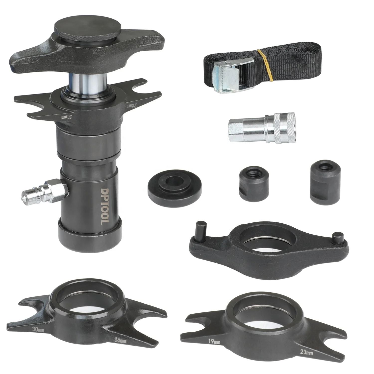 HTL 4.5T Pneumatic Hydraulic Ball Joint Separator Extractor Removal Puller Auto Repair Tool Set