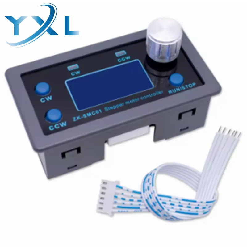 Controlador de Motor paso a paso ZK-SMC01 SMC01 42 57, placa de Control de velocidad de pulso de ángulo positivo y inverso, serie PLC programable