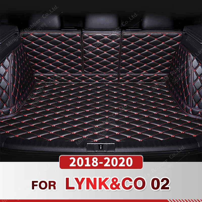 

Auto Full Coverage Trunk Mat For LYNK&CO 02 2018-2020 19 Car Boot Cover Pad Cargo Liner Interior Protector Accessories