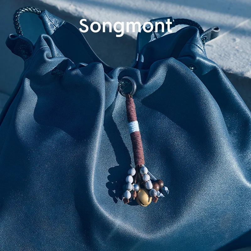 

Songmont маленький колокольчик ниша одинаковая сумка кулон модные аксессуары сумка-джокер кулон