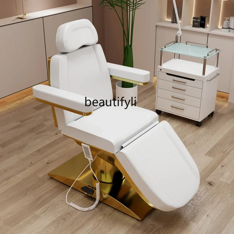 

Foreign trade high-end electric beauty bed beauty salon special micro-plastic tattoo embroidery massage therapy
