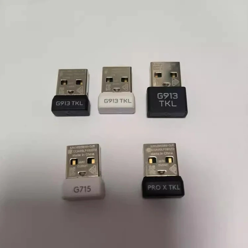 Logitech G913 G915 G715 G613 G515TKL GPro X TKL 용 1 조각 오리지널 키보드 USB 수신기 어댑터