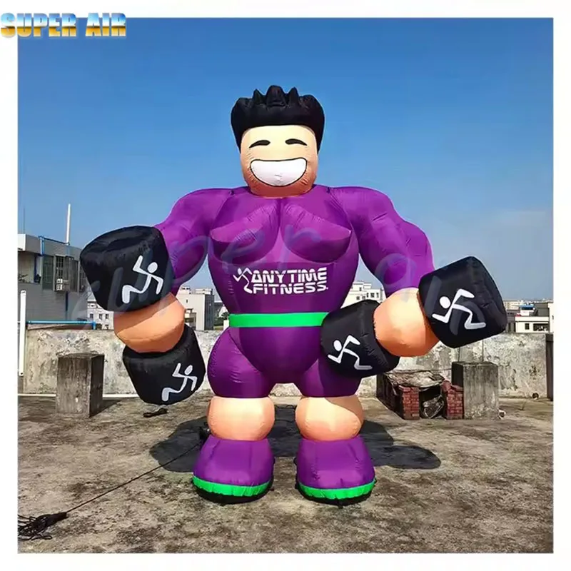 

Cartoon Character Inflatable Athlete Sportman - Cute New Design Backyard Decorative Inflatable for Parties And Events