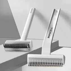 POPO Professional Pets Bi-directional Open Knot Comb Cat To Remove Floating Hair Not Harmful Skin Dogs Cats Pets Combs