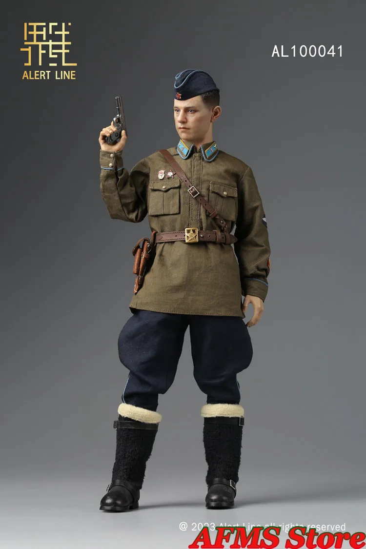 AL100041 1/6 Scale Collectible Figure Soviet Air Force Ace Pilot Combat Equipment Full Set 12