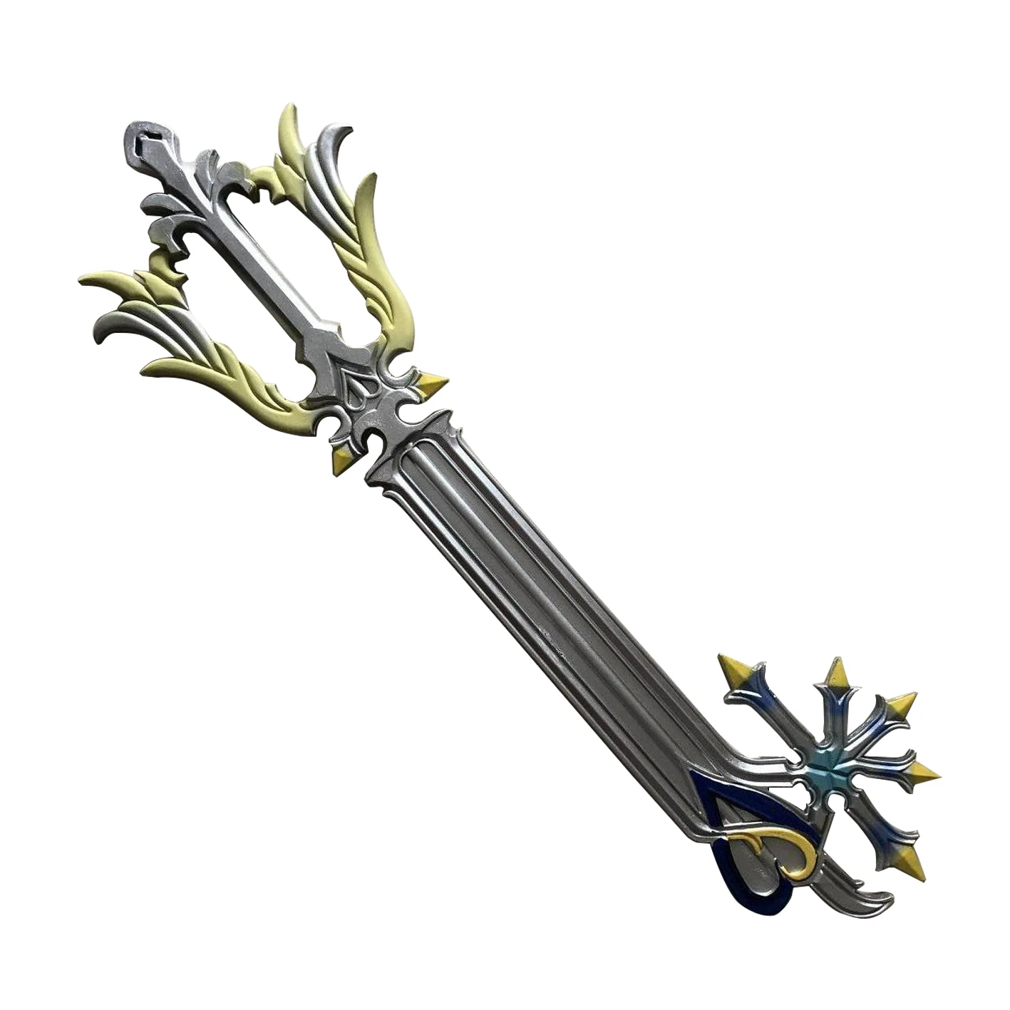 Espada de juguete de 88 cm de Kingdom Hearts, Llave Dorada: Llave de Sora, accesorio de cosplay para juegos, espada de PU para accesorios de juego, juguete de rol.