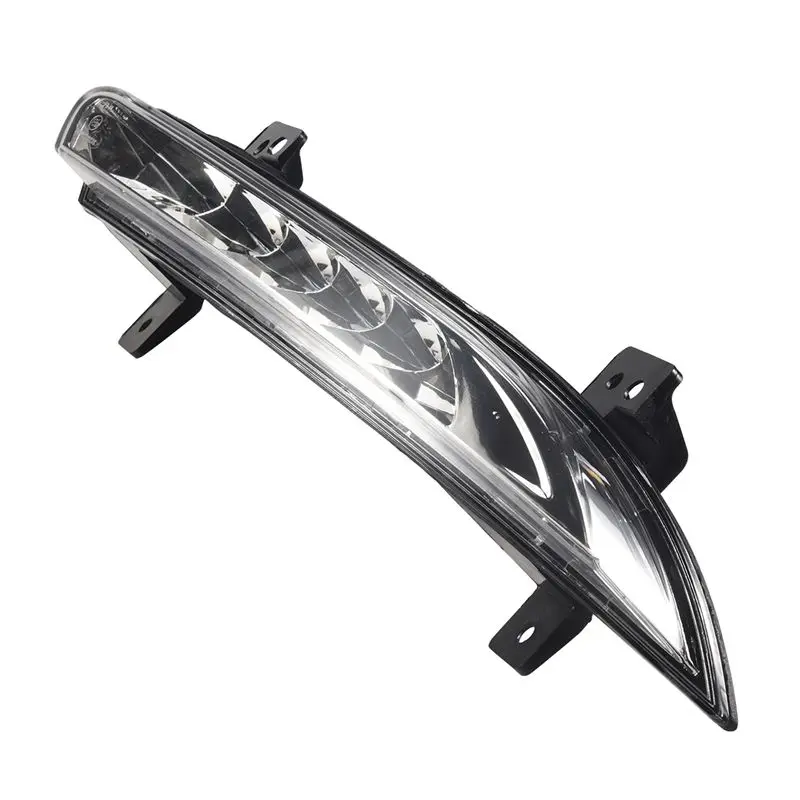 AEF3-Car Front LED DRL Fog Light For Renault Fluence 2014+ Auto Driving Lamp Daytime Running Light Bumper Lamp