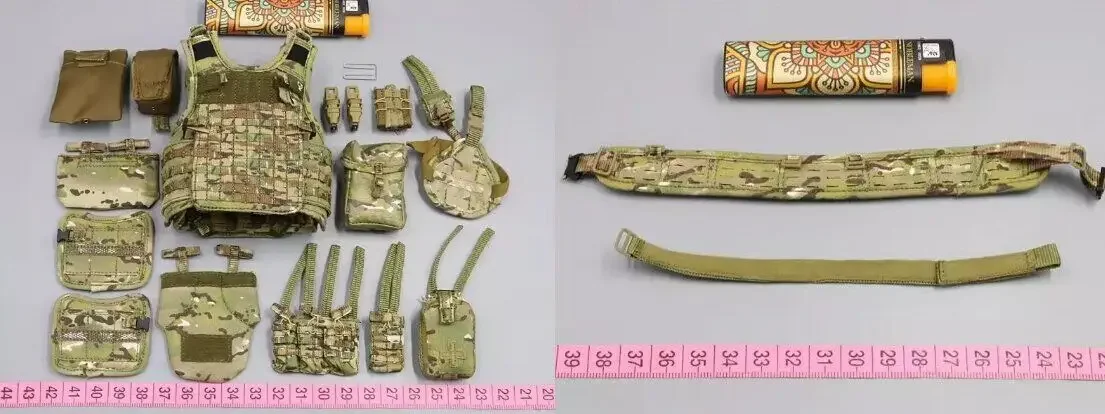 

ES 26050S 1/6 подвесной жилет на груди + модель грузового ремня для 12 дюймов Russian FSB