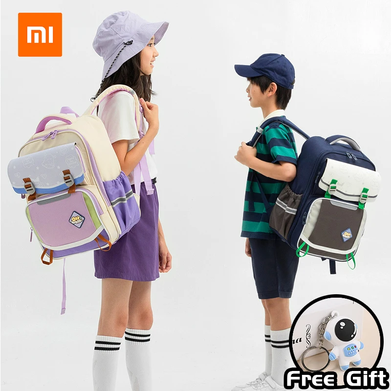 

Xiaomi TANJIEZHE Ultra Light Children's Backpack with Large Capacity Level 4 Waterproof 360 Degree Night Reflective Warning