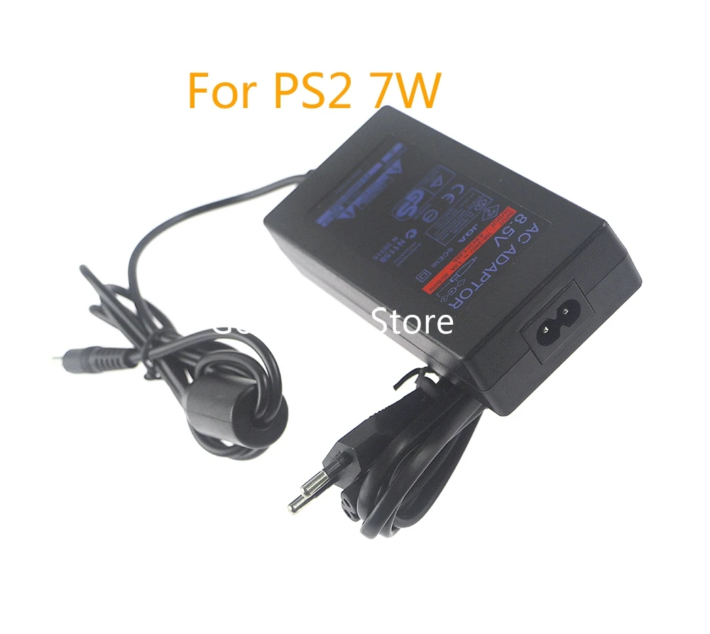 5pcs For Sony PS2 Slim 70000 Series EU&US Plug AC 100~240V Adapter Power Supply Charger Cord DC 8.5V 5.6A adaptor