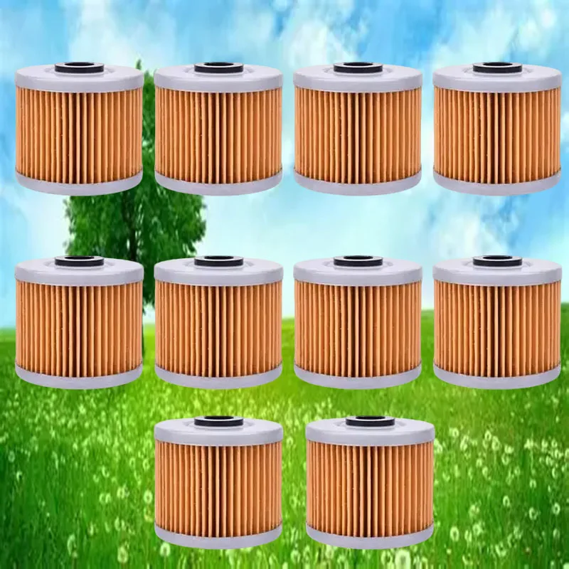 6/10Pcs Motorcycle Oil Filter For Gas Gas 450 Wild HP 450 HS ATV-2 400 FSE SM 450 FSR EC SM 450 Pampera 510 EC SM HF112