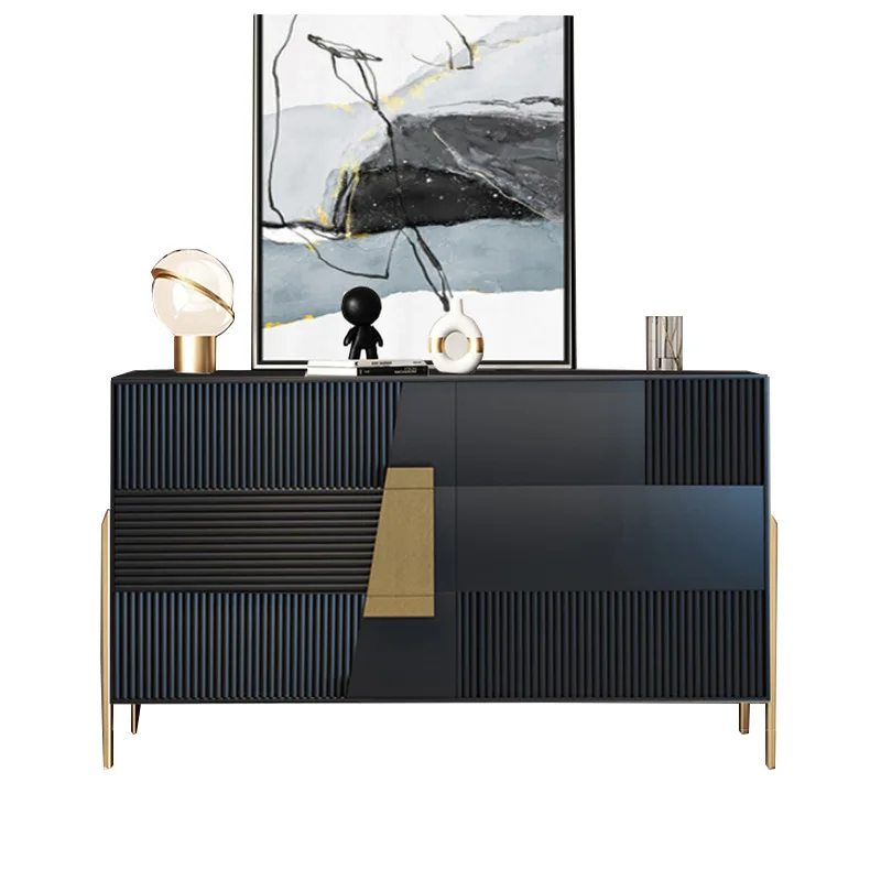 

Итальянский шкаф с шестью сундуками, легкий, роскошный, современный, простой, сбоку, большой емкости, бытовой ящик для обуви, изготовление из цельного дерева