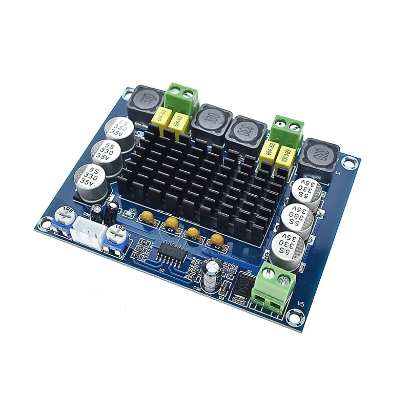 TPA3116D2 Dual-Channel Stereo High Power Digital Audio Power Amplifier Board 2X120W XH-M543 HOT