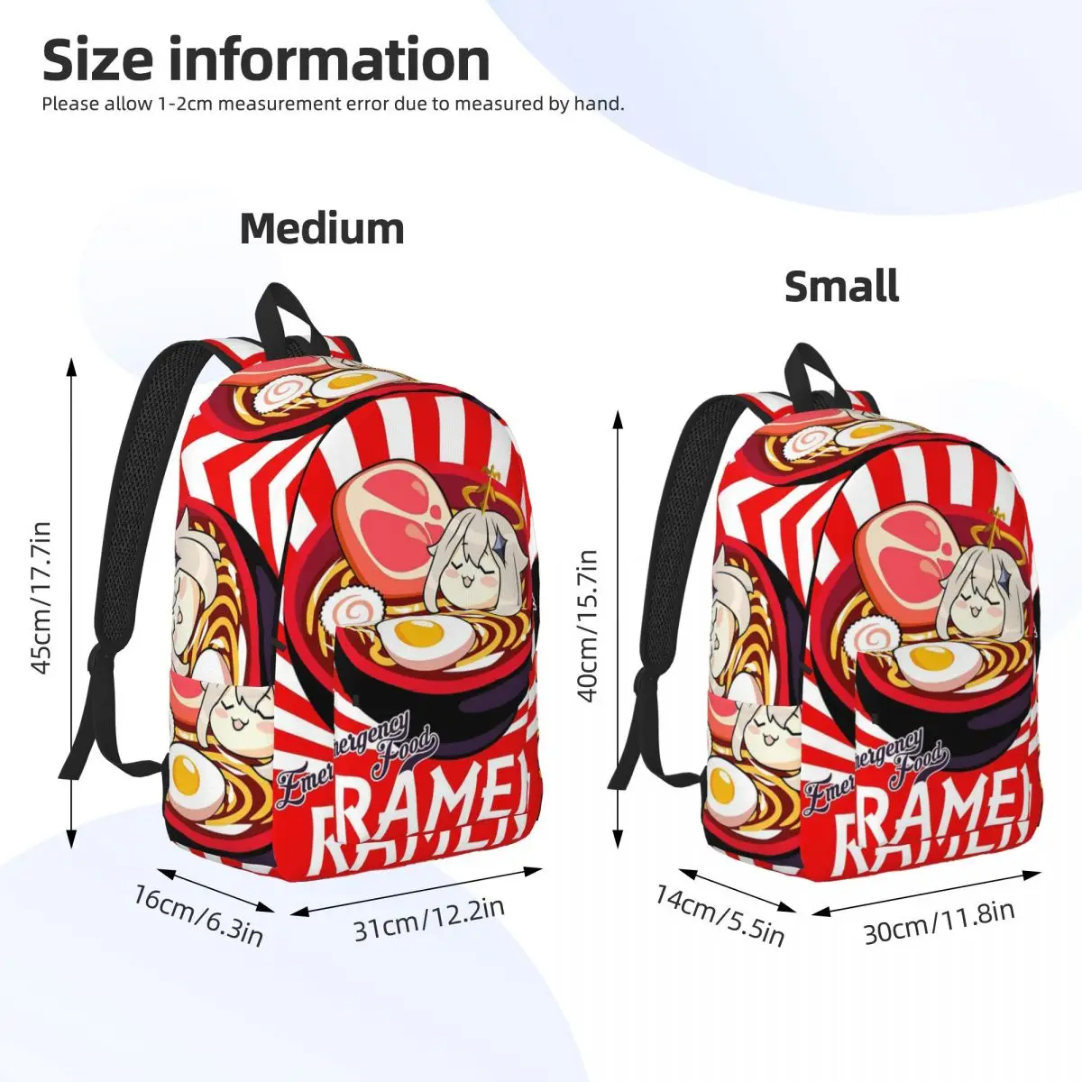 Genshin Impact Anime Game Backpack Daypack Large Capacity Children BookBag School Bag Shoulder Bags for Men Women