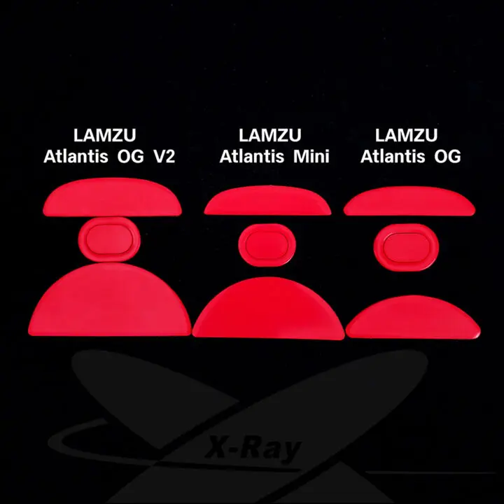 X-Raypad Obsidian Control Skates for LAMZU Atlantis-Mini