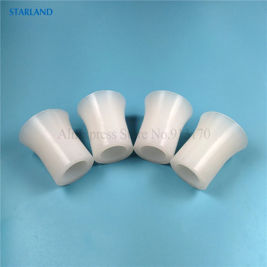 4 Pieces Seal Sleeves Tubes Sealing Rings Trumpet Shaped Spare Parts Soft Ice Cream Machines Accessories Fittings