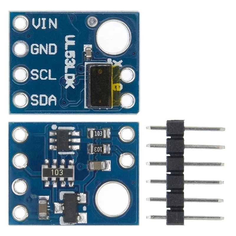 VL53L0X Time-Of-Flight (Tof) Télémétrie Capteur installout 940Nm GY-VL53L0X V1/V2 Distance Tech I2C IIC GY-530 3.3V/5V