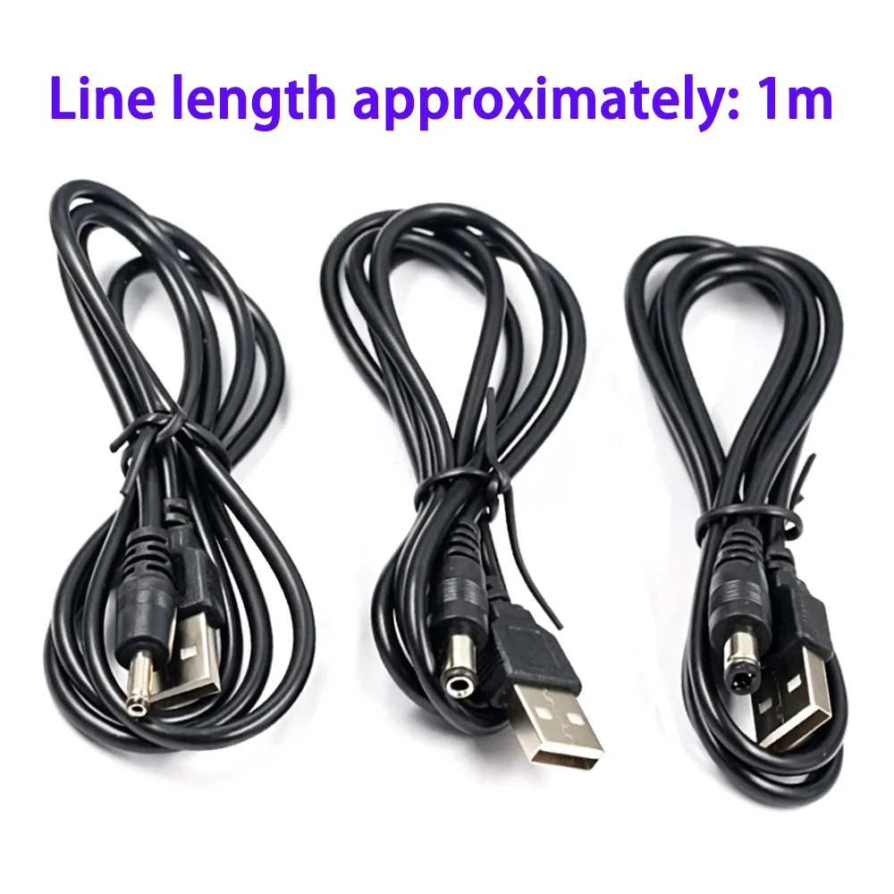 USB to DC 3.5 * 1.35mm 5.5 * 2.1/5.5 * 2.5mm copper core power supply, charging electronic data cable, electronic accessories view 4