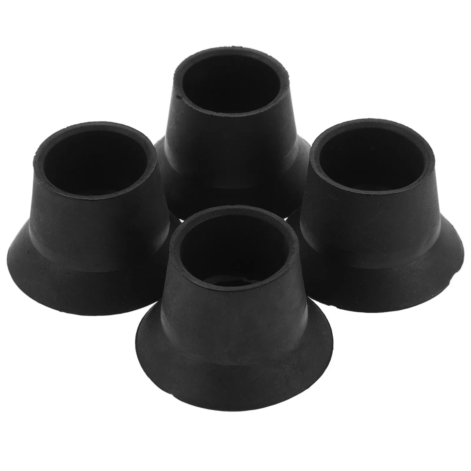 4Pcs Suction Cup Foot Pads Non Slip Rubber Trampoline Leg Covers Wear Resistant Trampoline Replacement Parts Outdoor Accessories
