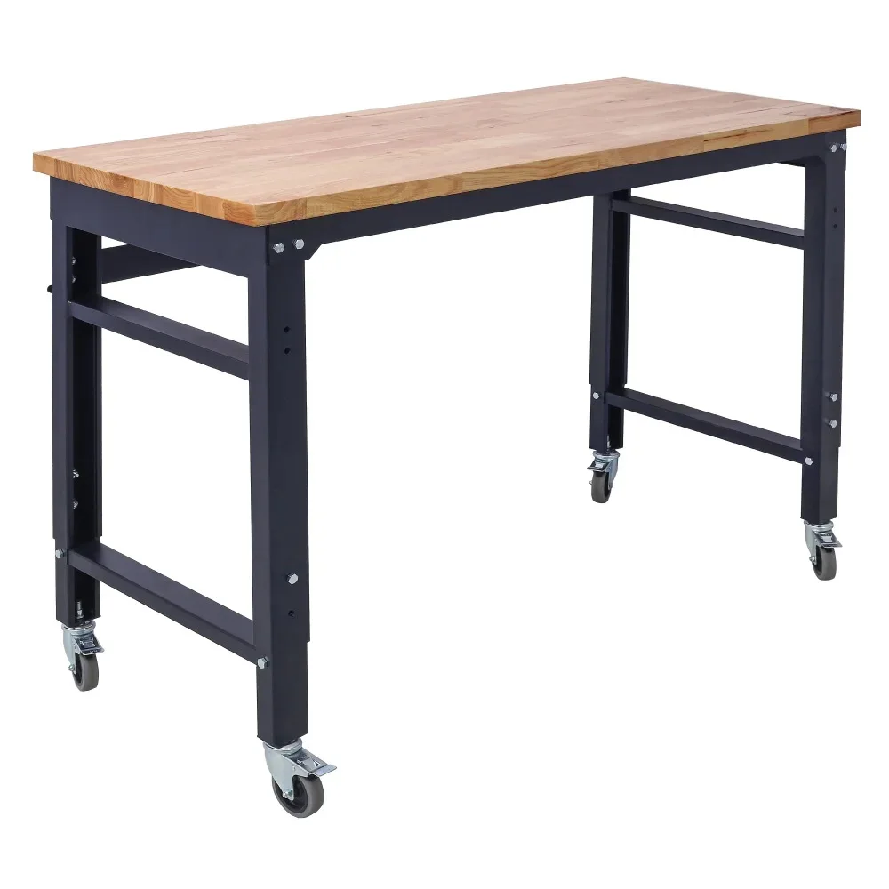 Movable table Lifting simple table Workshop tool table Indoor