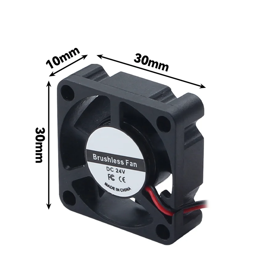 1pc Replacement Extruder Head Cooling Fan 3010 24V 9500RPM Hydraulic Cooler Fan for Kobra 3 3D Printer Accessories