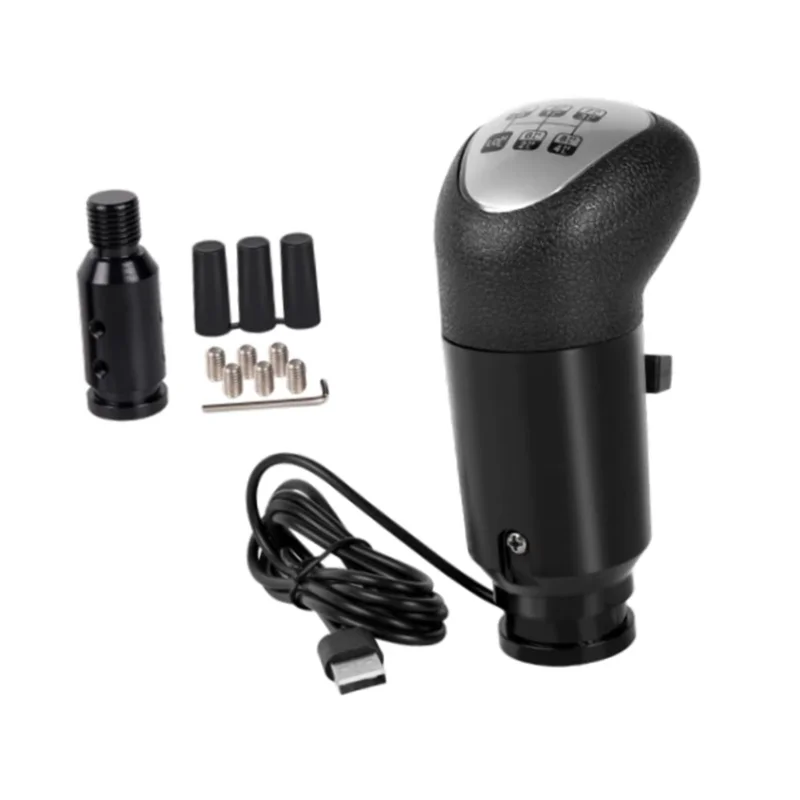 

Lasting USB Truck Game Simulator Shifter Gear Shift Knob USB Simulator Shifter G29 USB Simulator Shifter Racing Game Simulator S