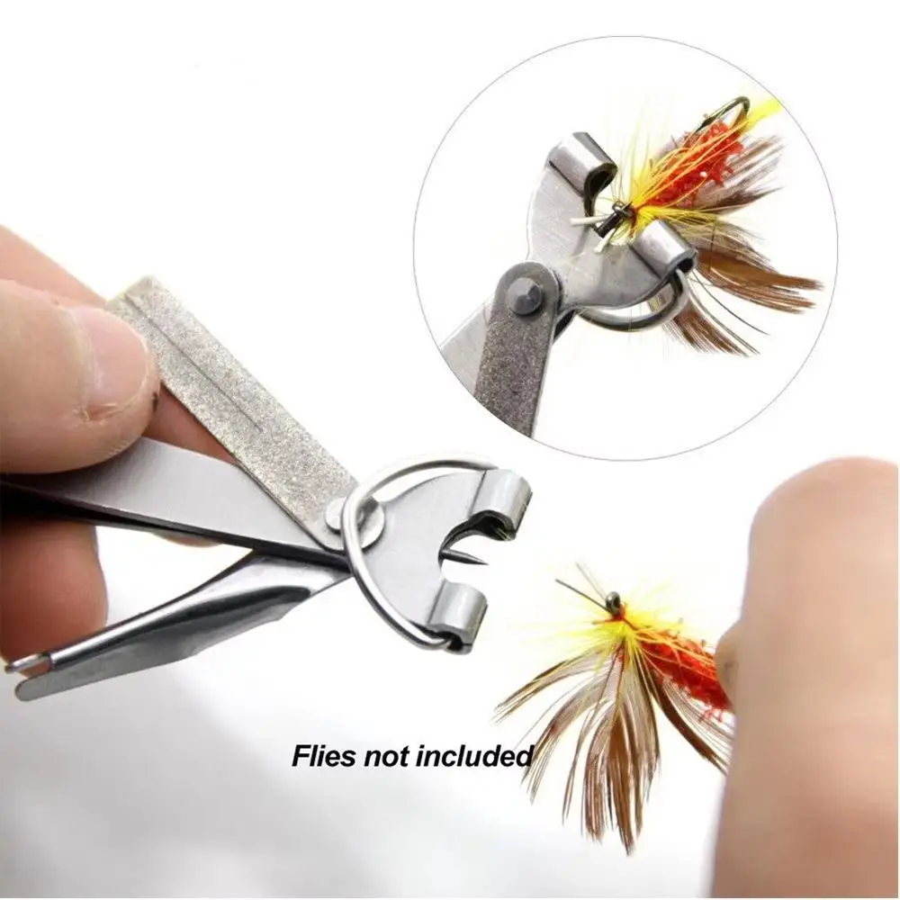 

Remover Bent Long Nose Fish Hook Wire Bonder Split Pliers Line Cutter Fish Mouth Pliers Hook Convenient Multi-functional