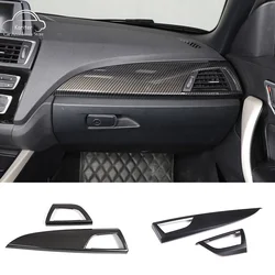 ABS Car Dashboard Side Air Conditioner Outlet Panel Cover Stickers For BMW 1 2 Series F20 F21 F22 F23 2012-2017 Car Accessories