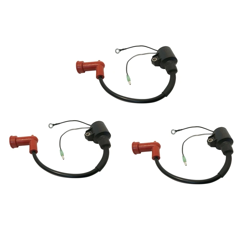 3X Ignition Coil Module For Yamaha 63V-85570-00-00 63V855700000 Outboard Engines