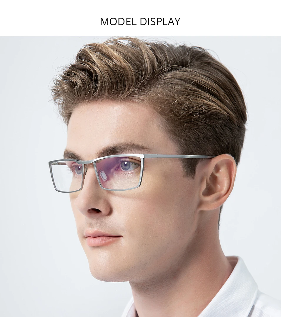 FONEX Reines Titan Brillengestell Männer Neue Marke Design Quadratische Brillen Japanische Handgemachte Ultraleichte Hochwertige Brillen 85722 – Detail 1