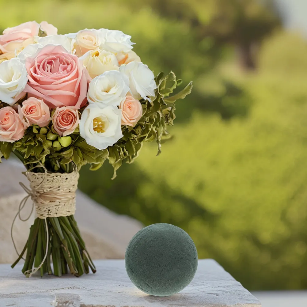 Garden Wedding Floral Foam Sphere High Absorbent Round Foam Ball for DIY Fresh Flower Arrangement Craft Floral Supply