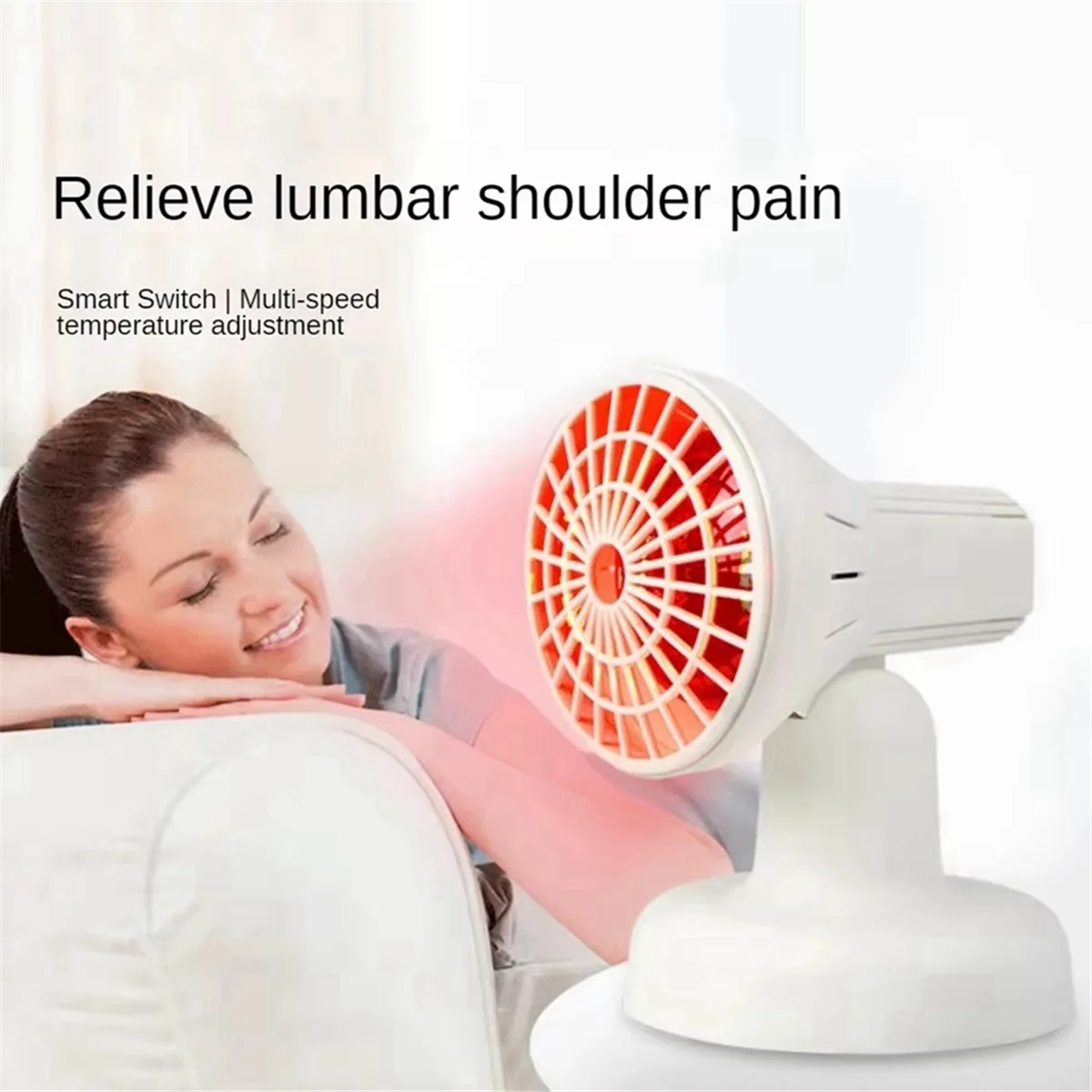 Infrared Lamps, Near Infrared Phototherapy Heating Lamps for Home Skin Care ,EV Plug AC 230V EU Plug - view 4
