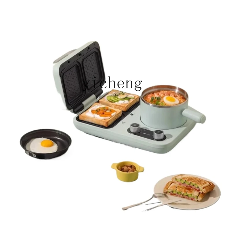 

ZC Sandwich Machine Breakfast Machine Household Small Light Food Machine Multi-Function Toaster