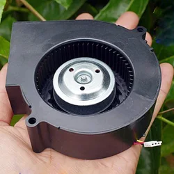 Mini 10033 Fan DC12V Brushless Cooling Fan Dual Ball Bearing Large Air Volume Mini 10CM Fan Barbecue Grill Turbo Blower Cooling