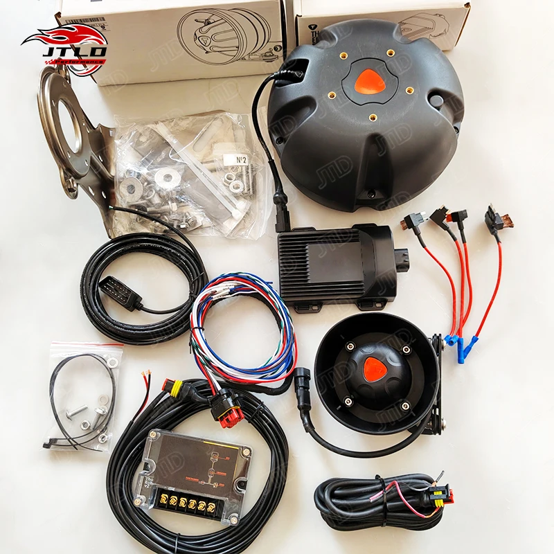 

Echo Crossover Высокочастотный выхлоп Электронные активные выхлопные барабаны Усилитель динамиков Звук Пульт дистанционного управления Контроллер смартфона