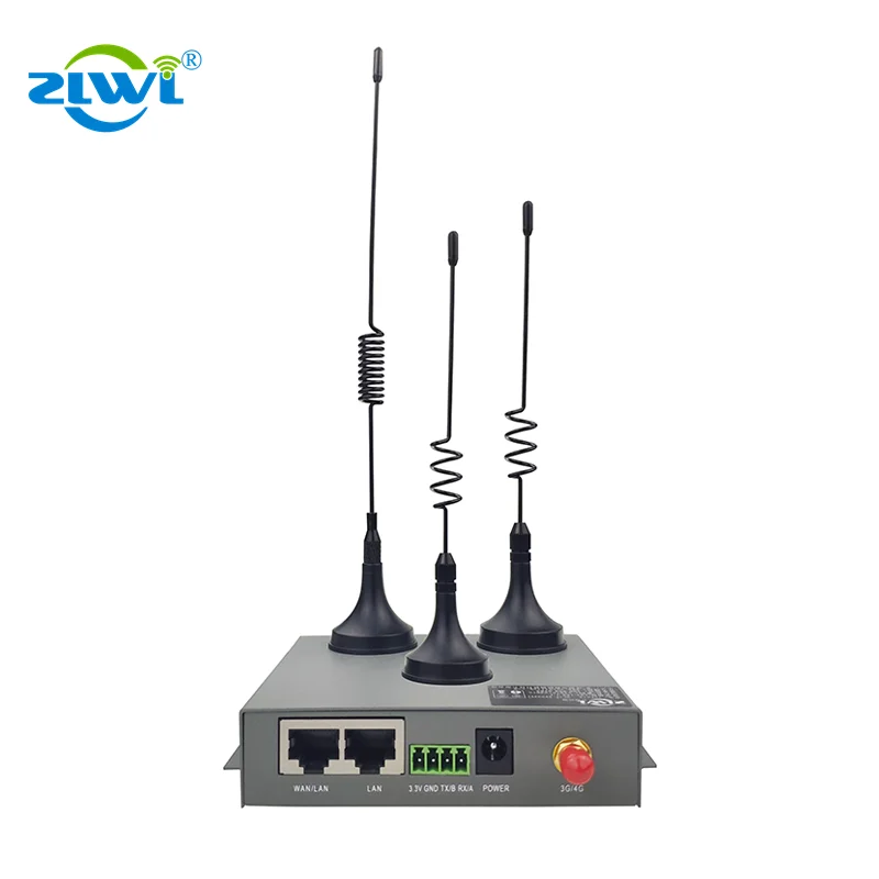 Industrial 4G Wireless Cellular LTE Router with Gps Positioning Management Apn Vpdn Private Network Access