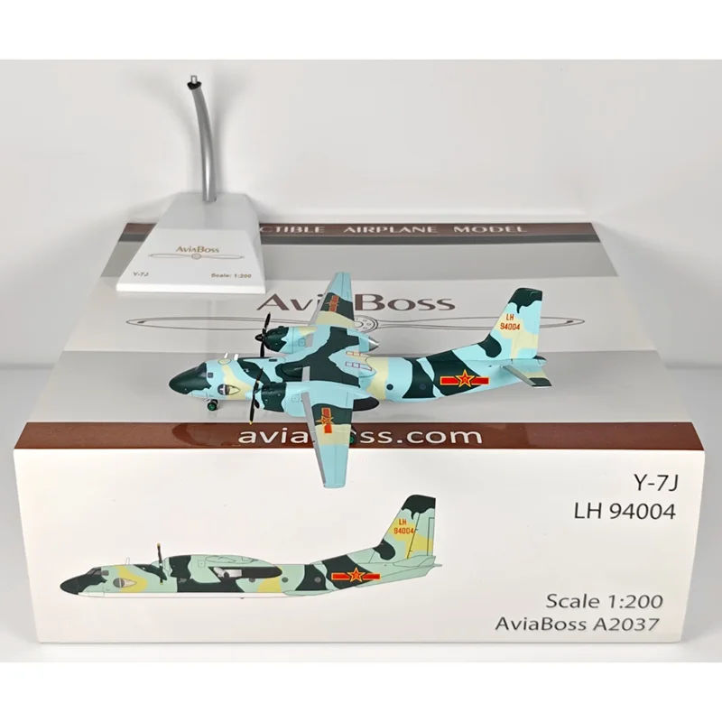 

Diecast 1/200 Scale Y-7J China Land LH94004 Transport Alloy Aircraft Model Collectible Decorative Gift