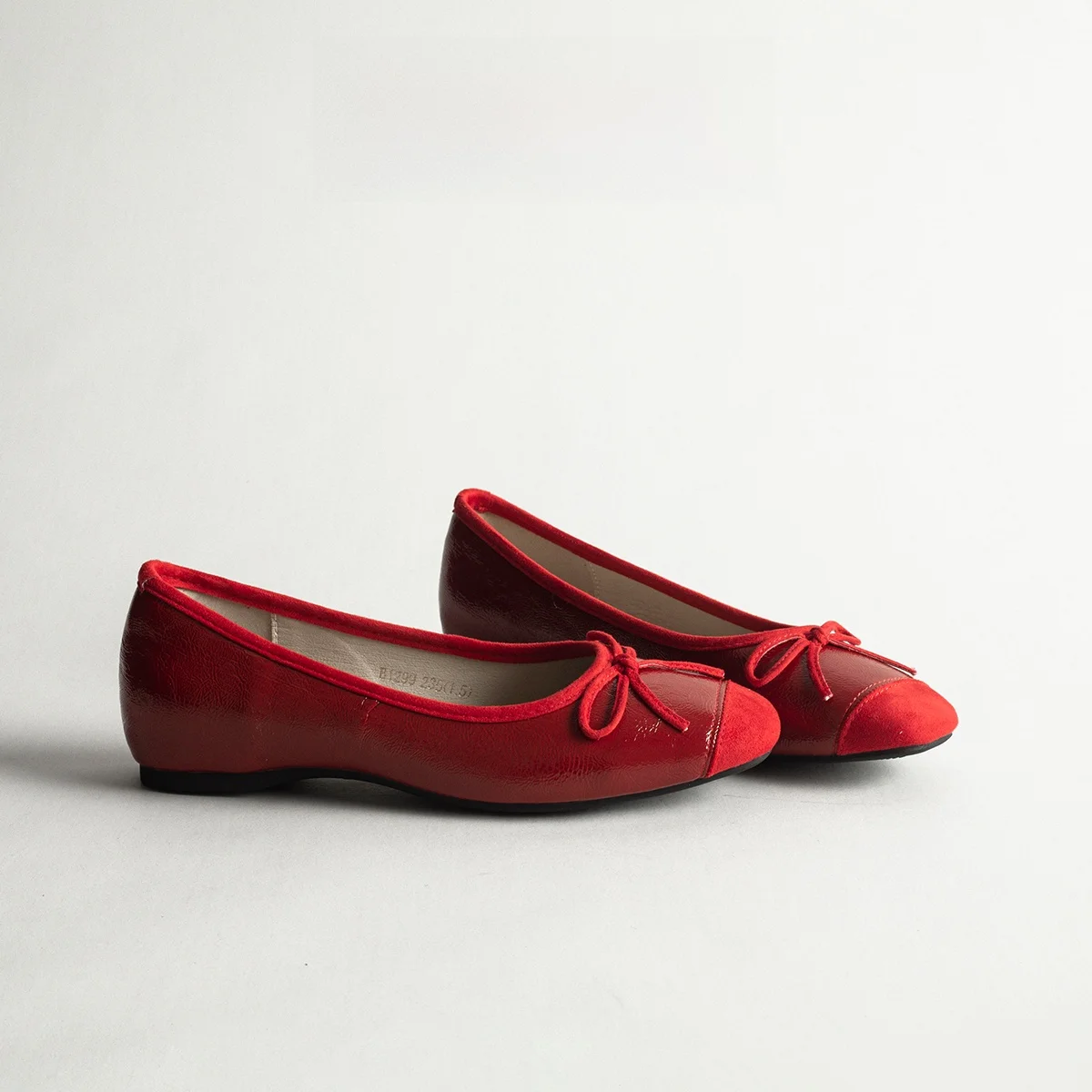 genuine-leather-slip-on-ballet-flats-women's-sweet-temperament-versatile-shoes-knot-embellishment-spring-season