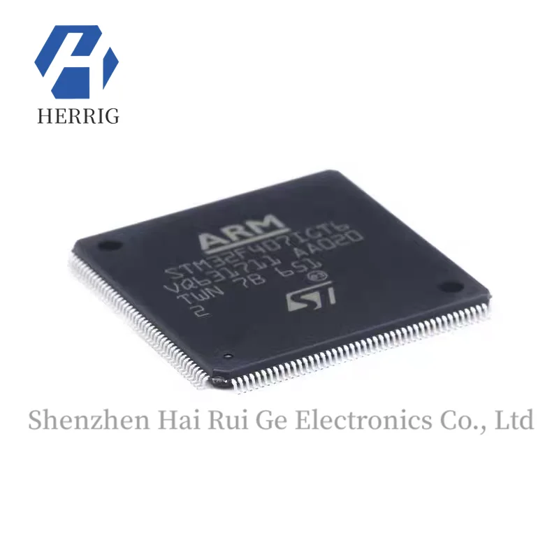 Original Genuine STM32F407IGT6 LQFP-176 ARM Cortex-M4 32-bit Microcontroller MCU