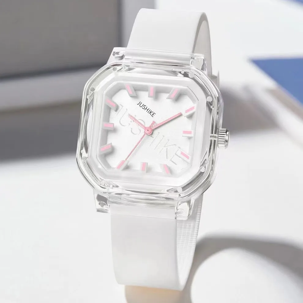 

Candy Color Fashion Quartz Watch Casual Sports Analog Silicone Wrist Watch For Women Girls