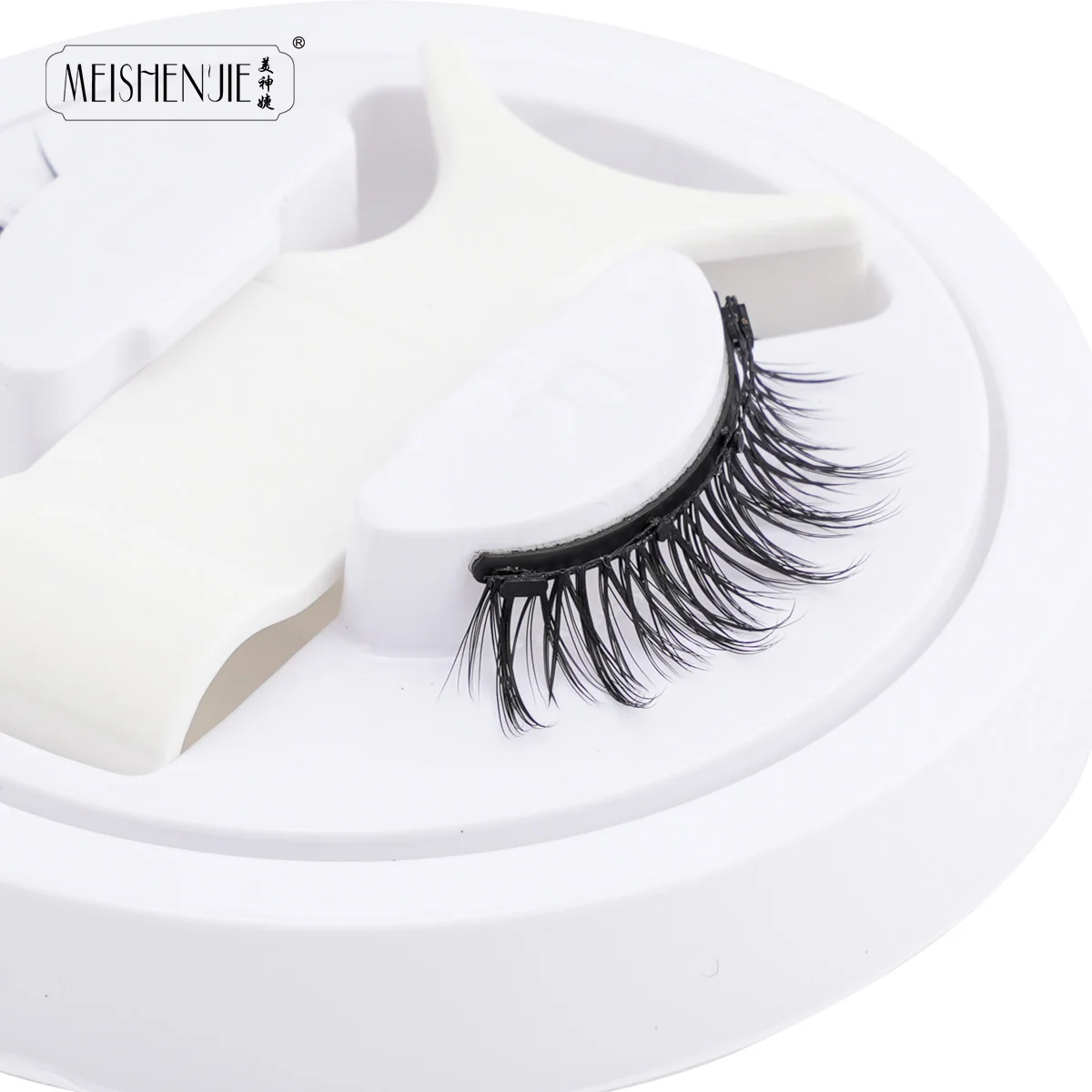 1 paar magnetische wimpers kit natuurlijke lange valse wimpers met magnetische wimpers pincet set verlenging make-up tool faux cils