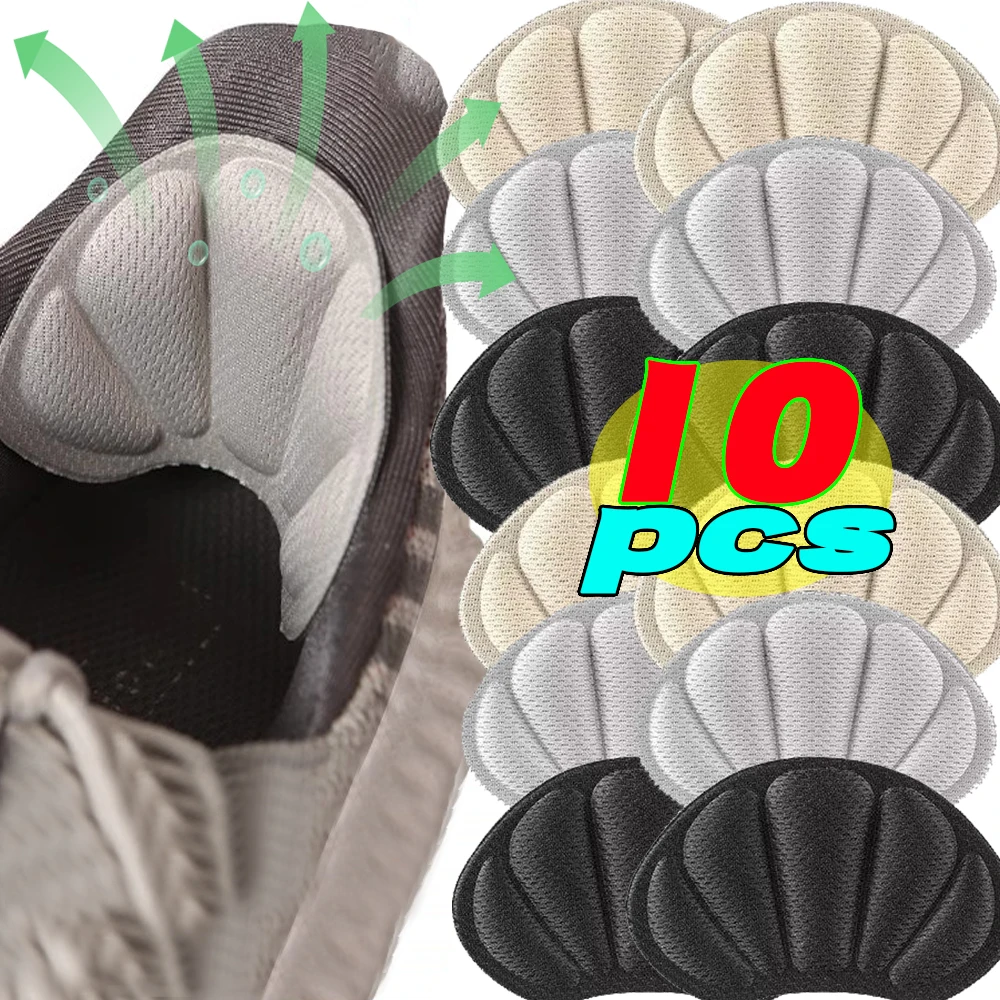 2Pairs Heel Stickers Insoles Patch Anti-Pain Cushion Pads Heel Care Heel Protector Sports Sneaker Shoes Adhesive Back Sticker